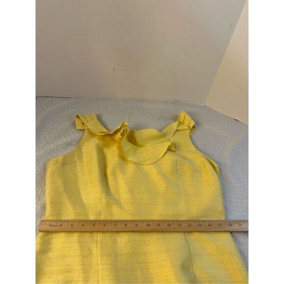 Antonio Melani rn#106409 sleeveless Yellow dress 14 rn#106409 Rayon Blend - Picture 7 of 9